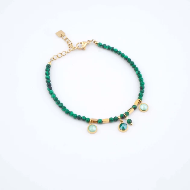 Bracelet Margaux vert -...