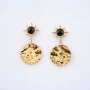 Black Melano earrings - Bohm Paris