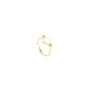 Compass mother of pearl gold ring - Zag Bijoux