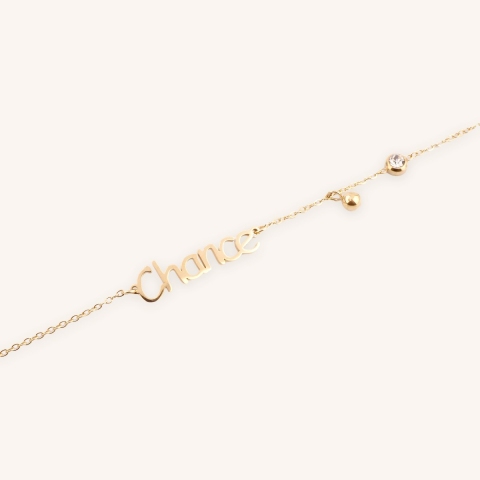 Chance gold bracelet - Zag Bijoux