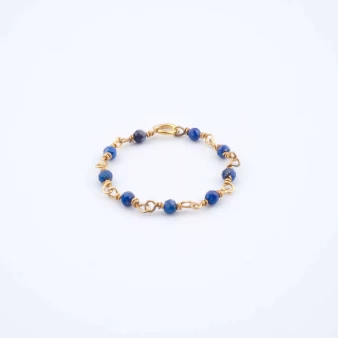 Bague Lya bleue - Ginandger bijoux