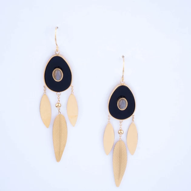 Isis gold earrings - Zag...