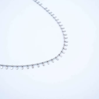 Isaac silver necklace - Zag...