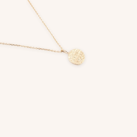 Collier verseau astro plaqué or - Pomme Cannelle