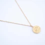 Astro gold plated sagittarius necklace - Pomme Cannelle
