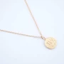 Capricorn necklace astro gold plated - Pomme Cannelle