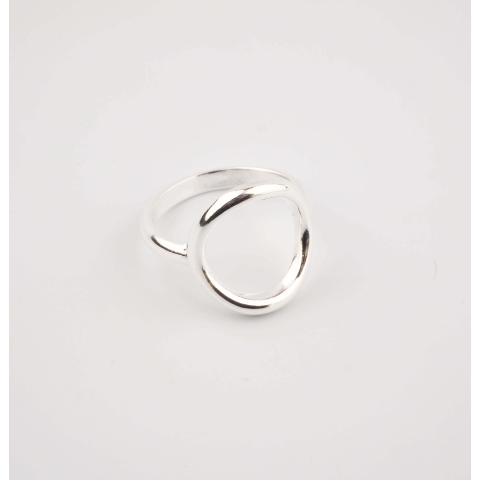 Bague cercle argent - Pomme Cannelle