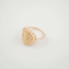 Bague marguerite plaqué or - Pomme Cannelle