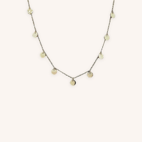 Collier Helena en acier jaune - Zag Bijoux