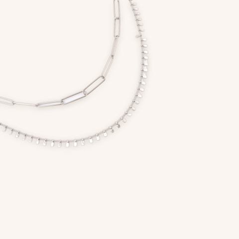 Collier Tyana en acier - Zag Bijoux