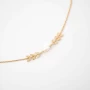 Pearl ears gold necklace - Pomme Cannelle