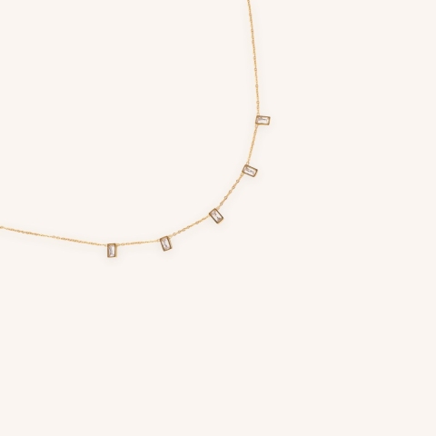 Aelis gold necklace  - Zag Bijoux