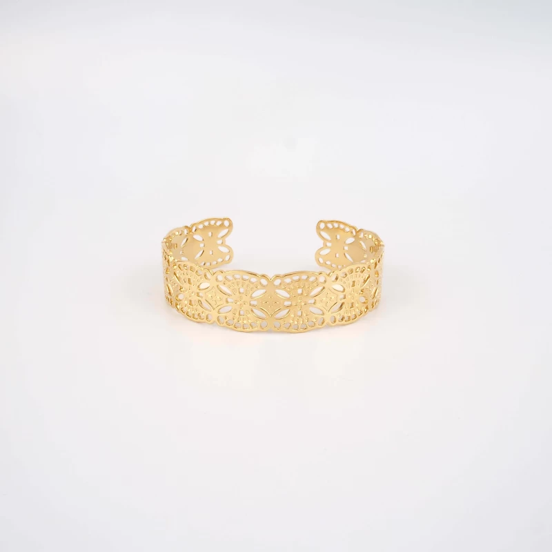 Jason gold cuff bracelet - Shyloh paris