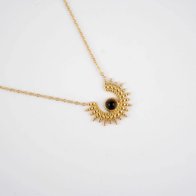 Sunny gold necklace -...