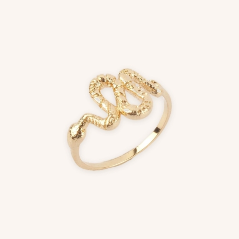 Apophis gold ring - Pomme Cannelle