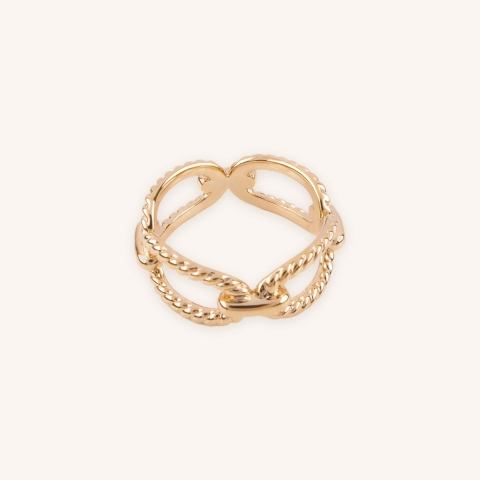 Eoline gold ring - Pomme Cannelle