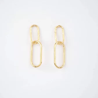 Kyra gold earrings - Pomme...