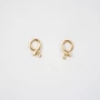 Apophis gold ear studs - Pomme Cannelle