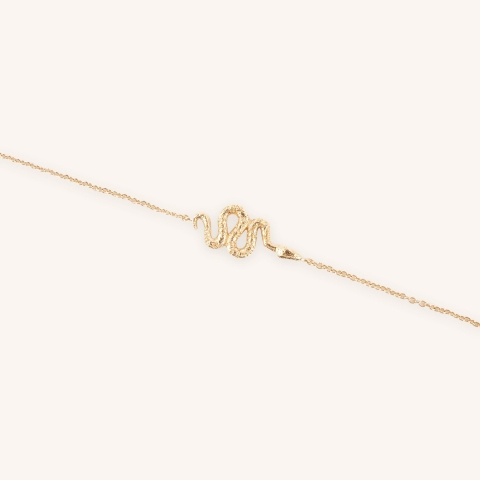 Apophis gold bracelet - Pomme Cannelle