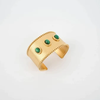 Darius gold cuff bracelet -...