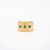 Darius gold cuff bracelet - Zag Bijoux