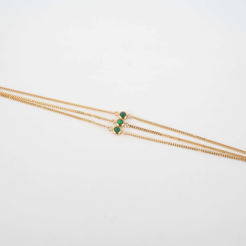 Bracelet Ormiga vert en acier - Zag Bijoux
