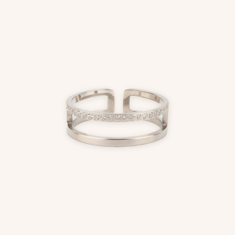 Alina silver ring - Zag Bijoux