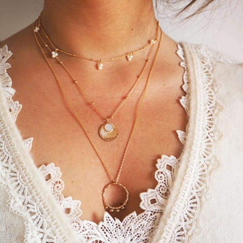 Aylin gold necklace - Pomme Cannelle