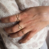 Armony gold ring - Pomme Cannelle