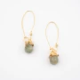 Tissia gold earrings - Zag Bijoux