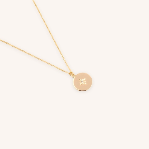 Celeste gold necklace - Pomme Cannelle
