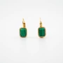 Lana green earrings - Zag Bijoux
