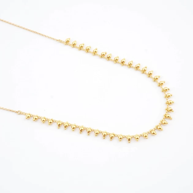 Cleo gold necklace - Pomme...
