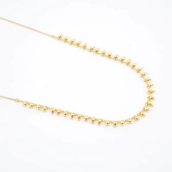 Cleo gold necklace - Pomme...