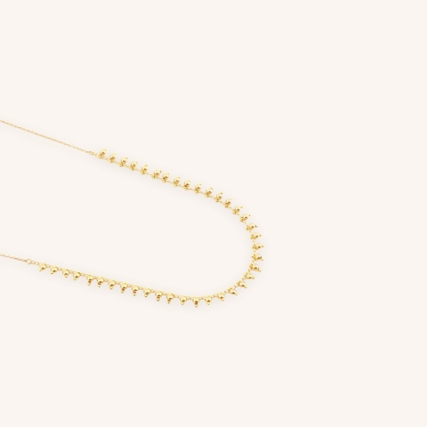 Cleo gold necklace - Pomme Cannelle