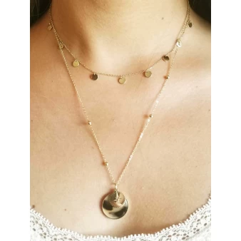 Helena silver necklace - Zag Bijoux
