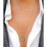 Collier Stella en acier jaune - Zag Bijoux