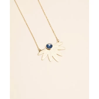 Arielle blue gold necklace - Bohm Paris