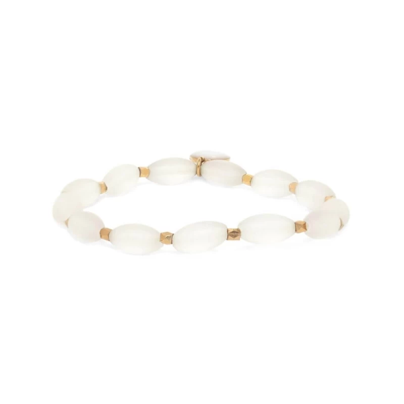Ombre et lumiere olives gold bracelet - Nature bijoux
