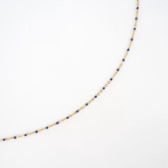 Blue Houston steel necklace - Anartxy