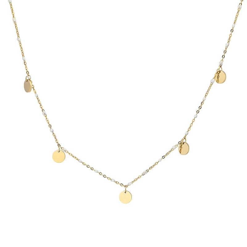 Olso white gold necklace - Anartxy