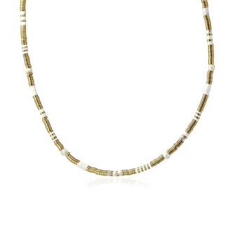 Louisiane white gold necklace - Anartxy
