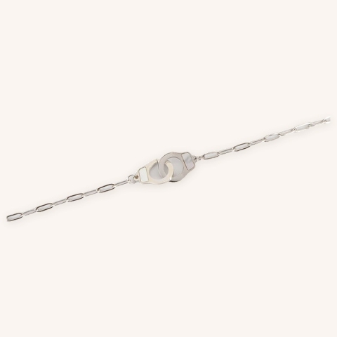 Vanessa silver bracelet - Zag Bijoux