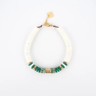 Mani green gold bracelet - Zag Bijoux