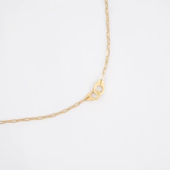 Locked gold necklace - Zag Bijoux