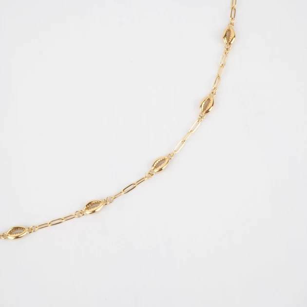 Sanae gold necklace - Zag...