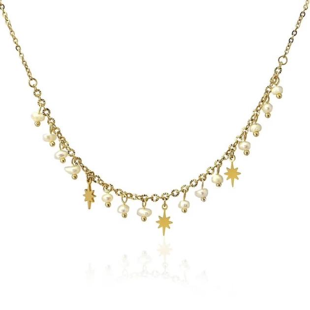 Michigan gold necklace -...