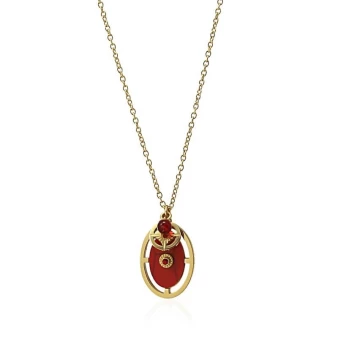 Manchester red gold necklace - Anartxy