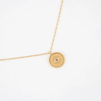 Bodrum gold long necklace - Zag Bijoux