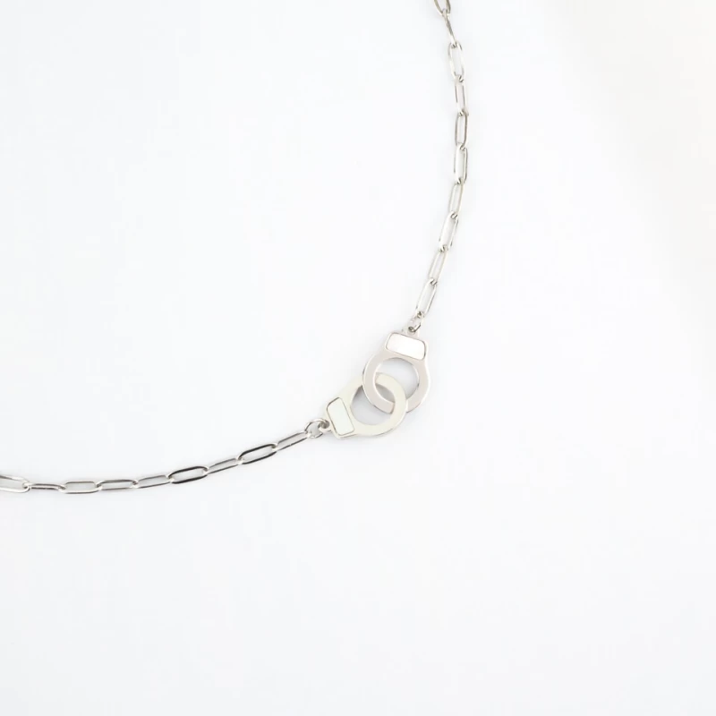 Vanessa silver necklace - Zag Bijoux